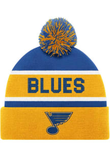Starter St Louis Blues Blue Cuff Beanie Mens Knit Hat
