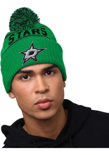 Starter Dallas Stars Green 1997 Blizzard Pom Mens Knit Hat