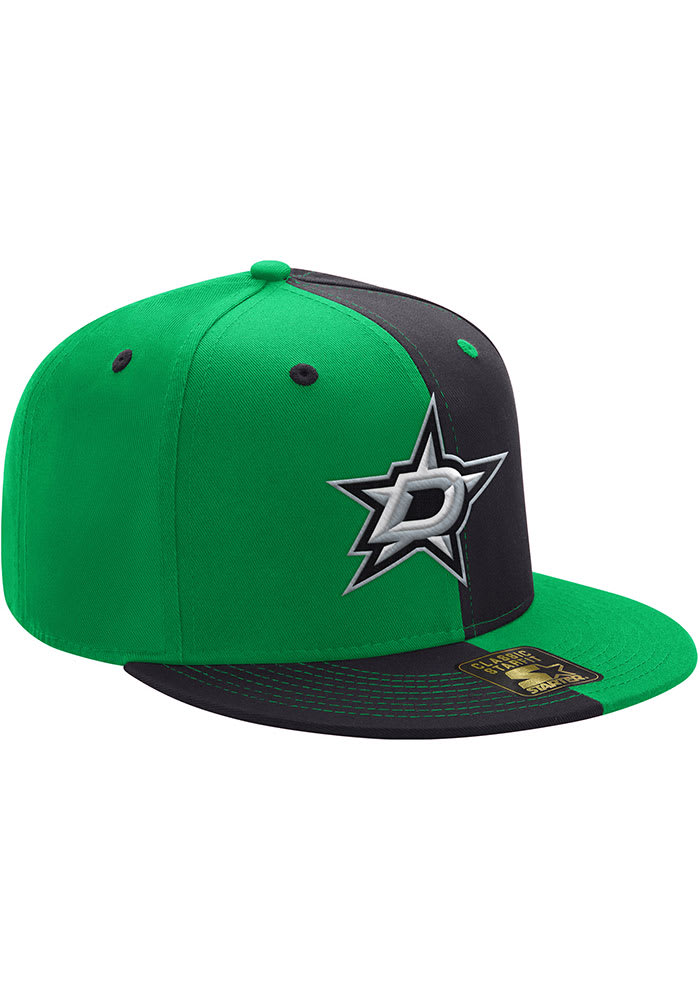 Dallas Stars Starter GREEN 1995 Pinwheel Snapback Hat 9435692