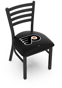 Philadelphia Flyers Stationary Black Wrinkle Finish Pub Stool - Black