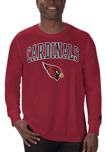 Starter Arizona Cardinals Cardinal Arch Name Long Sleeve T Shirt