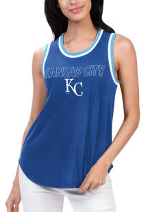 Kansas City Royals Womens Blue Strategy Tank Top