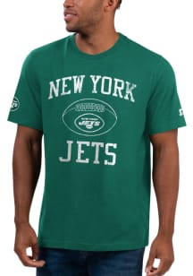 Starter New York Jets Green Touchdown II Short Sleeve Fashion T Shirt
