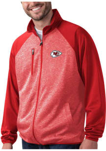 Starter Kansas City Chiefs Mens Red Logo Track Jacket