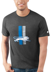 Starter Detroit Lions Black Retro Logo Short Sleeve T Shirt