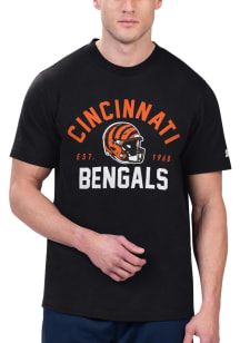 Starter Cincinnati Bengals Black Hand Off Short Sleeve T Shirt