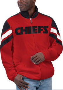 Kansas City Chiefs Mens Red Game Ball Track Jacket