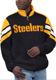 Pittsburgh Steelers Mens Black Game Ball Track Jacket