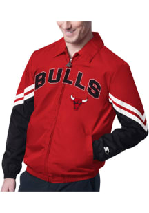 Starter Chicago Bulls Mens Red Champ Light Weight Jacket