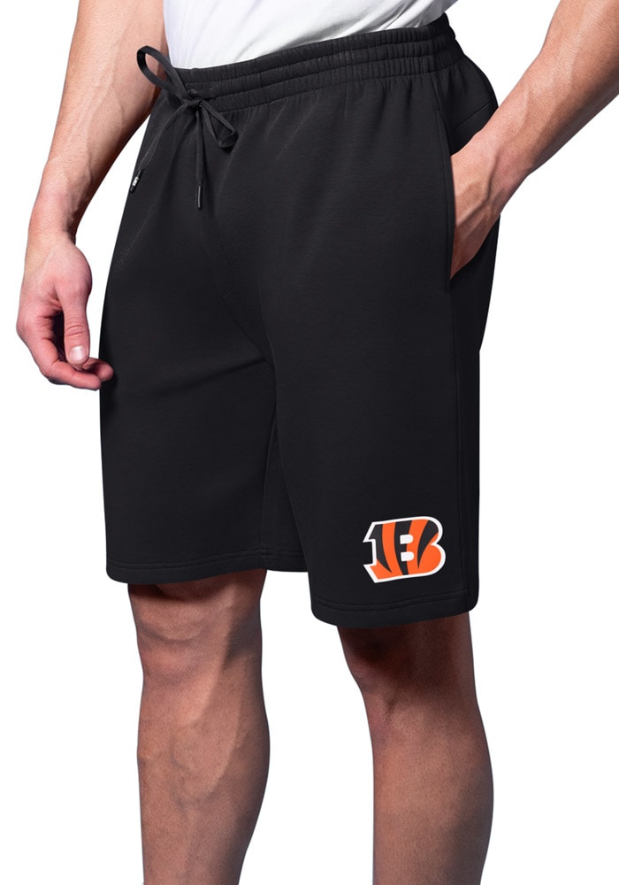 MSX by Michael Strahan Cincinnati Bengals Mens Black Fact Pace Shorts