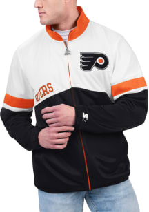 Starter Philadelphia Flyers Mens Orange Blitz Track Jacket