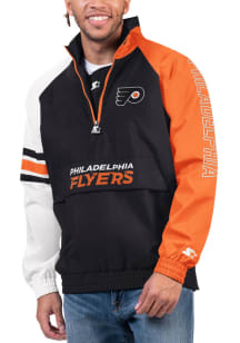 Starter Philadelphia Flyers Mens Orange Elite Pullover Jackets