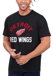 Starter Detroit Red Wings Red Hand Off II Short Sleeve T Shirt