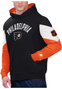 Starter Philadelphia Flyers Mens Orange Kickoff Fashion Hood