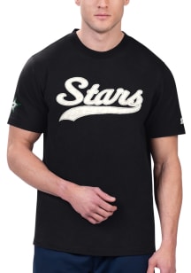 Starter Dallas Stars Black Catch Short Sleeve Fashion T Shirt