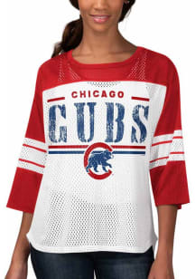 Chicago Cubs Womens First Team Fashion Baseball Jersey - Red