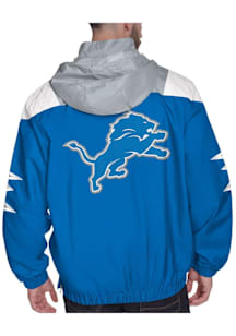 Starter Detroit Lions Mens Blue Shockwave Pullover Jackets