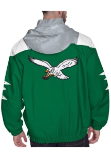 Starter Philadelphia Eagles Mens Kelly Green Shockwave Pullover Jackets