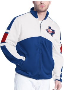 Texas Rangers Mens Light Blue Back Field Track Jacket