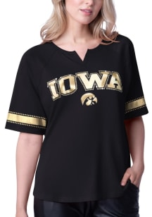 Iowa Hawkeyes Fuel up Short Sleeve T-Shirt - Black