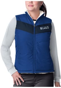 St Louis Blues Womens Blue Game Rule Vest