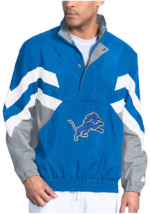 Starter Detroit Lions Mens Black Striker Pullover Jackets