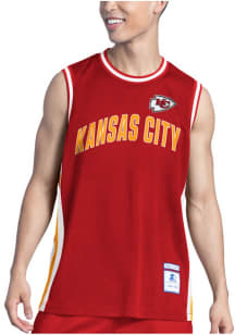 Starter Kansas City Chiefs Red City Name Courtside Jersey