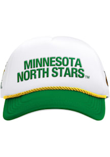 Starter Minnesota North Stars foam front trailer Adjustable Hat - White