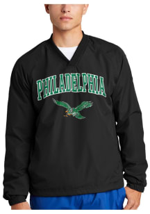 Starter Philadelphia Eagles Mens  Retro Bird V Neck Pullover Jackets