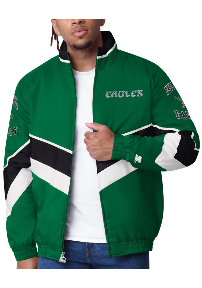 Starter Pro Line Eagles 緑　フーディ　ジャンパー Philadelphia Eagles Starter Jacket Pullover