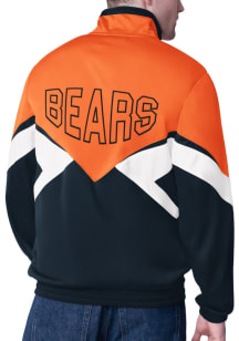 Starter Chicago Bears Mens Navy Blue Rush Track Jacket