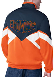 Starter Denver Broncos Mens Blue Rush Track Jacket