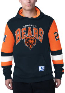 Starter Chicago Bears Mens Navy Blue End Zone Fashion Hood