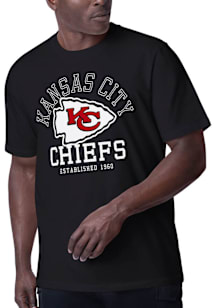 MSX by Michael Strahan Kansas City Chiefs Black Challenge Short Sleeve Fashion T Shirt
