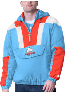 Starter Texas Rangers Mens Light Blue Charger Pullover Jackets