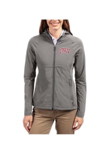 Womens USC Trojans Graphite Cutter and Buck Adapt Eco Light Weight Jacket