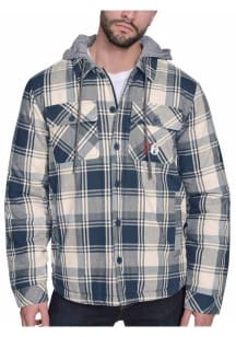 Philadelphia 76ers Mens Blue Fullback Medium Weight Jacket