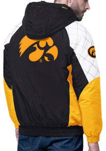 Starter Iowa Hawkeyes Mens All Time Pro Full Heavyweight Jacket - Black