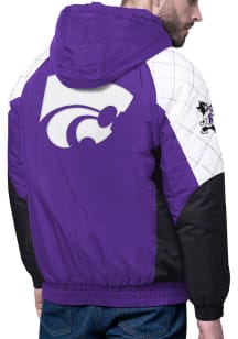 Starter K-State Wildcats Mens All Time Pro Full Heavyweight Jacket - Purple