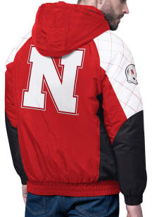 Starter Nebraska Cornhuskers Mens All Time Pro Full Heavyweight Jacket - Red