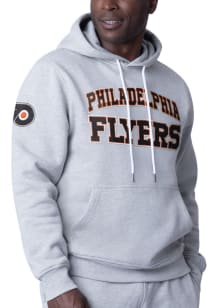 Starter Philadelphia Flyers Mens Grey Huddle Fashion Hood