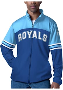Kansas City Royals Mens Blue Halftime Track Jacket