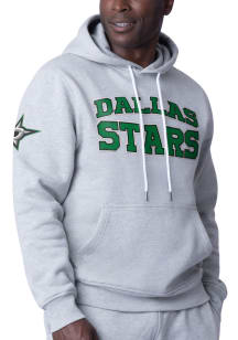 Starter Dallas Stars Mens Grey Huddle Fashion Hood