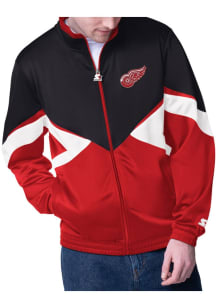 Starter Detroit Red Wings Mens Red Rush Track Jacket