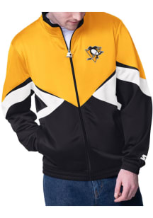 Starter Pittsburgh Penguins Mens Black Rush Track Jacket