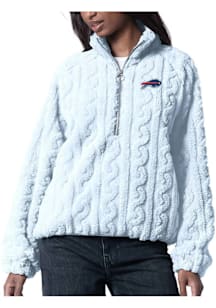 Mitchell & Ness Buffalo Bills Men's Big & Tall Full Zip Fleece Hoody - Blue