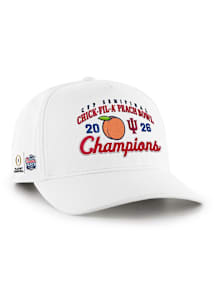 47 Indiana Hoosiers 2026 College Football Playoffs Semifinal Champions Event Hitch Adjustable Hat..