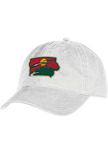 Colosseum Iowa Wild 310 Unstructured Dad Adjustable Hat - White