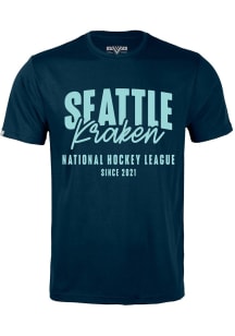 Levelwear Seattle Kraken Navy Blue Richmond Response Short Sleeve T Shirt