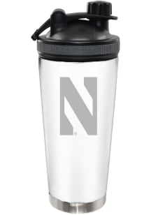 Northwestern Wildcats 24oz Stainless Steel Bottle - White